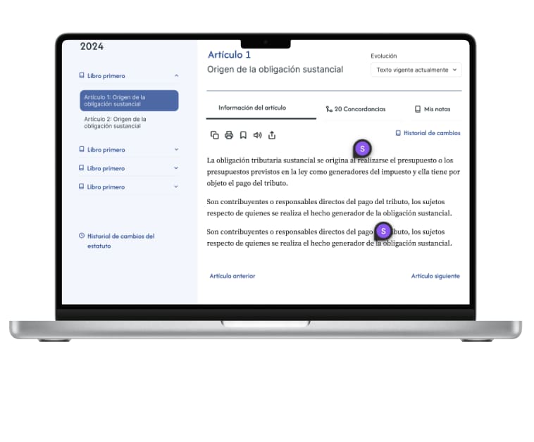 Estatuto Tributario en línea